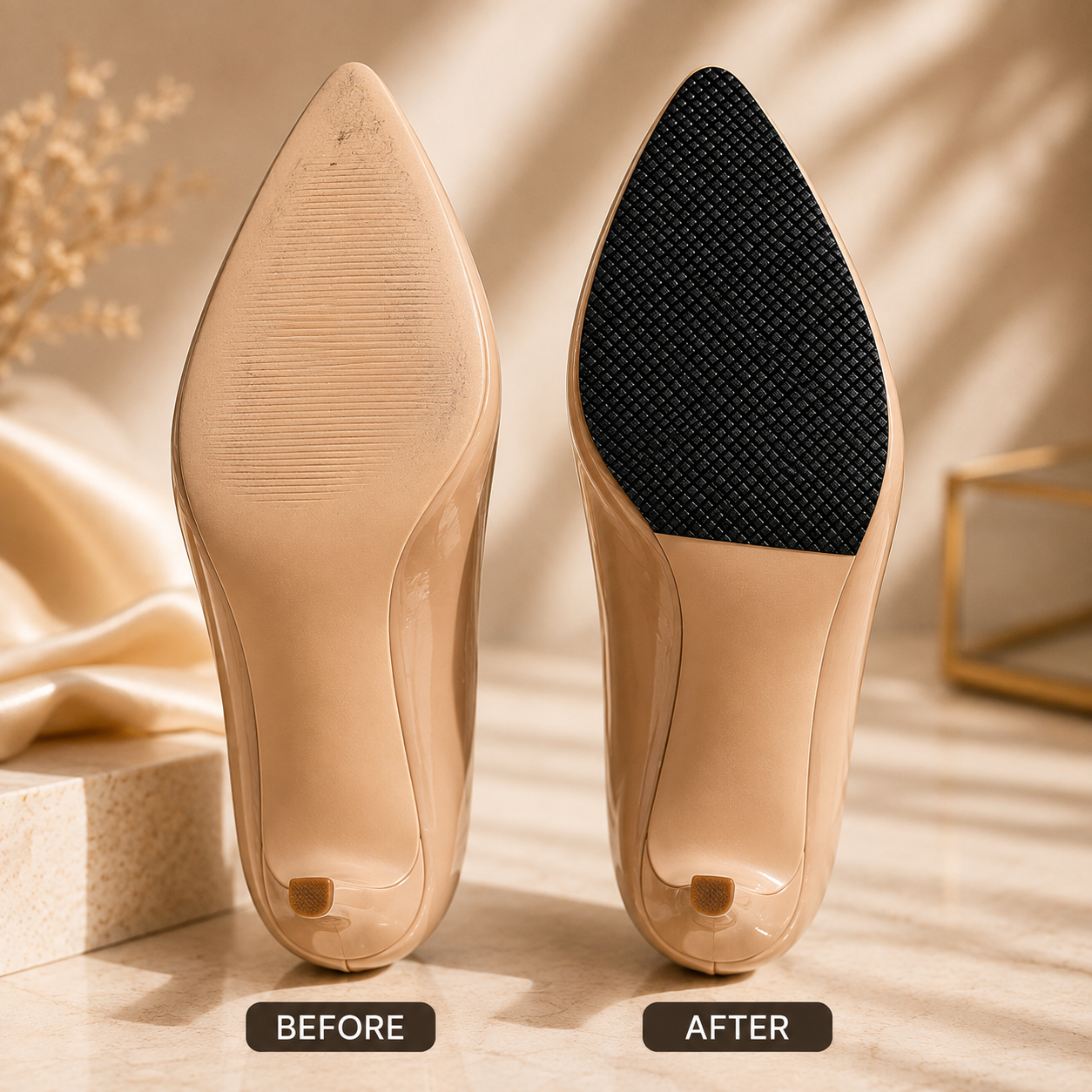Anti-Slip Shoe Sole Protector Roll – Self-Adhesive Grip Tape for High Heels, Sneakers & Sandals
