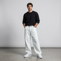 Wide-Leg Baggy Jeans