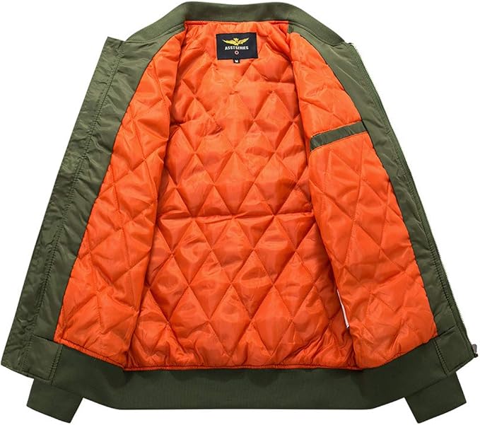 Men's Classic Bomber Jacket