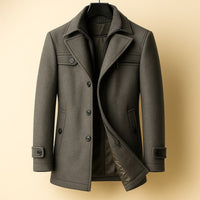 Cappotto moderno da uomo antivento