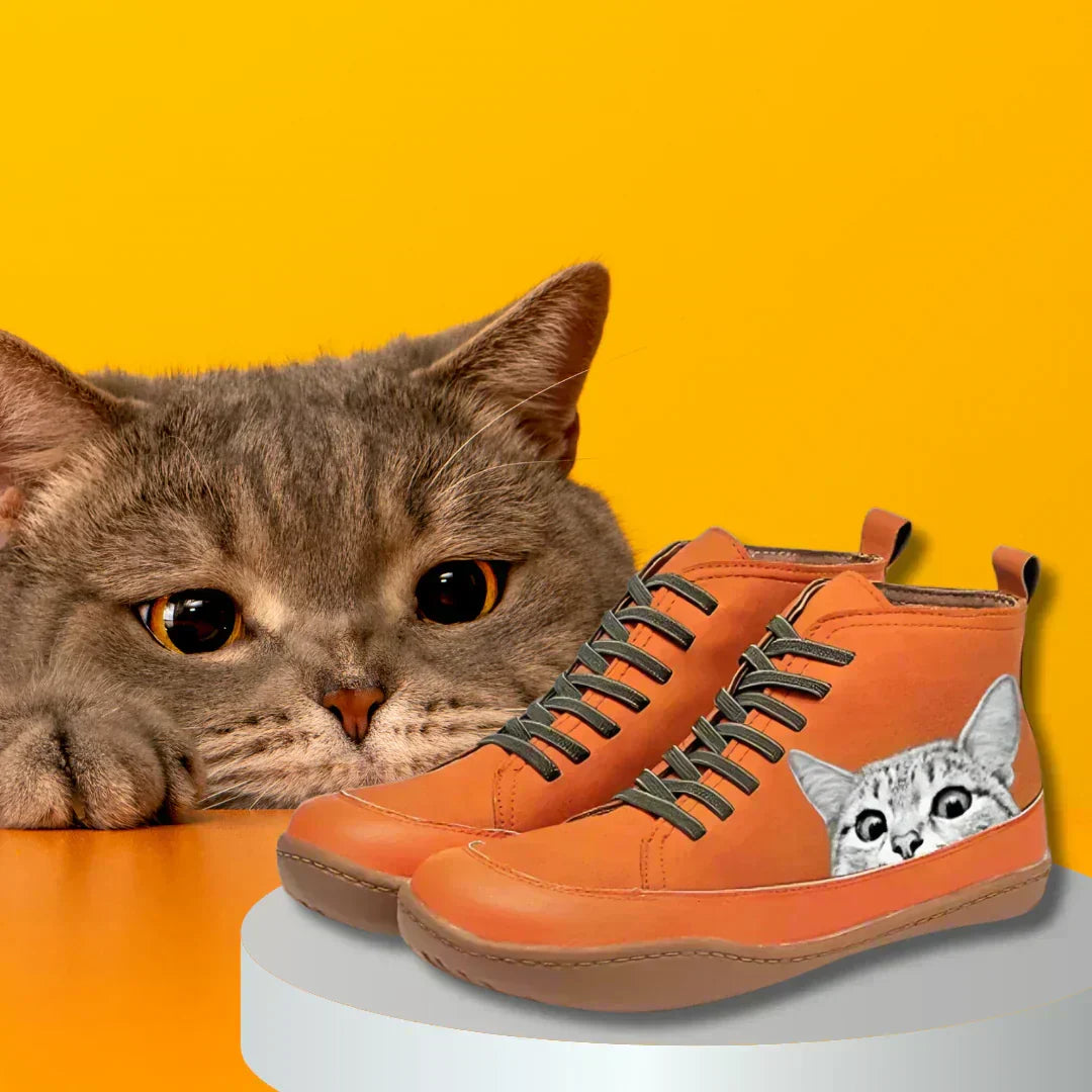 Clara Cat-Lover Ankle Boots
