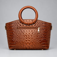 Refined Round-Handle Handbag