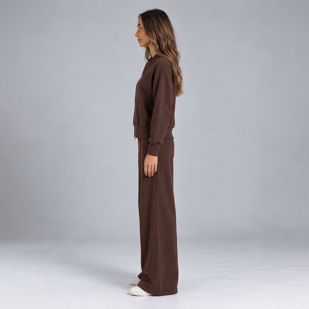 Ensemble d’intérieur à demi-zip