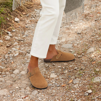 PLUXSTYLE::numise::womens-adjustable-support-clogs::lifestyle-keep-1