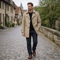 Men's Waist-Belt Parka