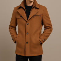 Cappotto moderno da uomo antivento