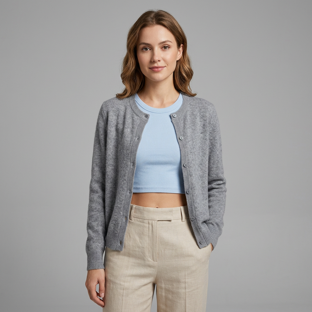 Daphne | Cardigan in maglia a maniche lunghe da donna