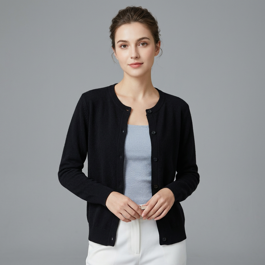 Daphne | Cardigan in maglia a maniche lunghe da donna