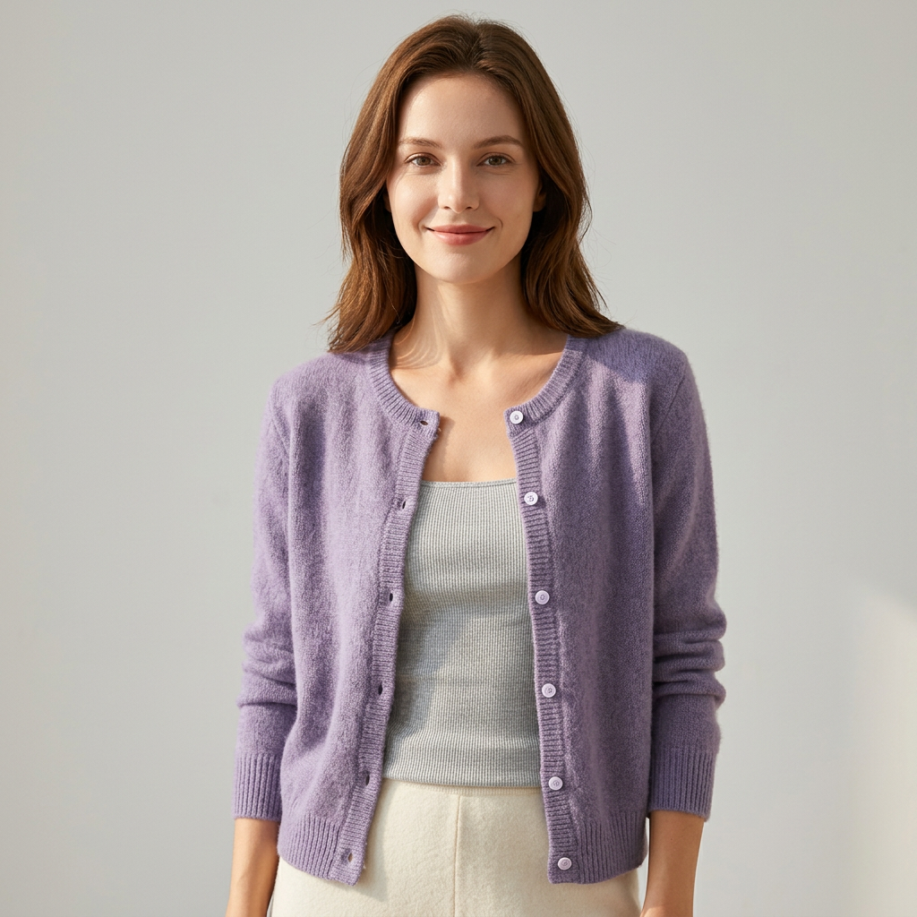 Daphne | Cardigan in maglia a maniche lunghe da donna