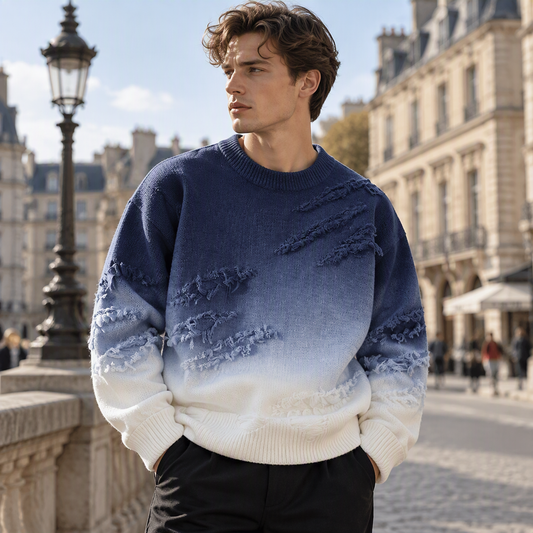 Gradient Crewneck Sweater