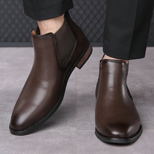 Men's Dark Brown Chelsea Boots