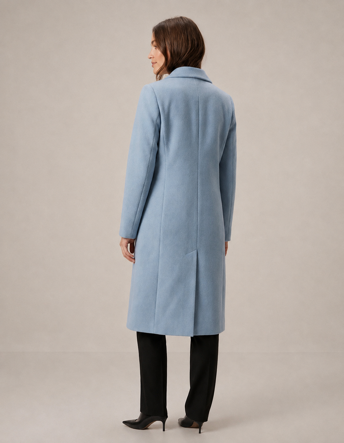 Double-Breasted Tailored Parka
