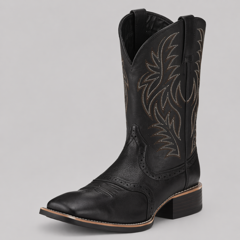 Bottes western à bout pointu