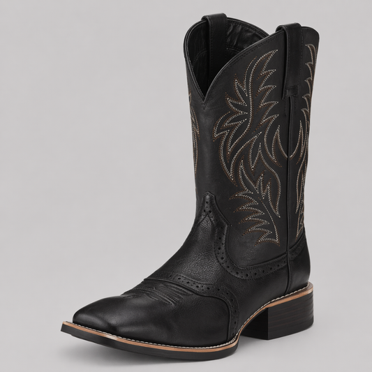 Western Boots with Pointed Toe