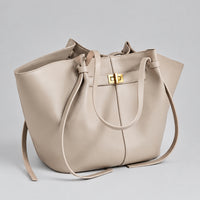 Tote Bag With Front Closure