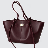 Tote Bag With Front Closure