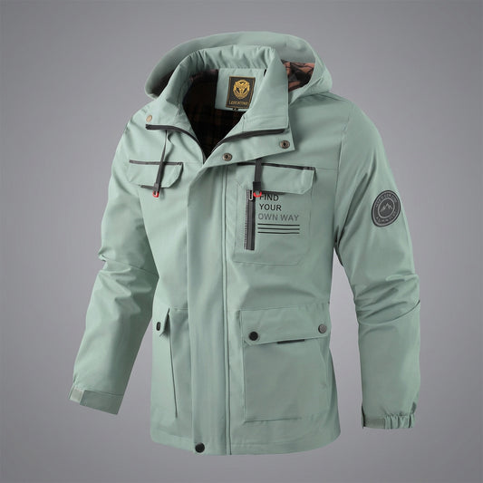 Waterproof Winter Jacket With Hood