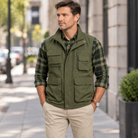 Men’s Stand Collar Vest