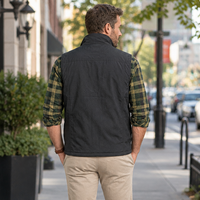 Men’s Stand Collar Vest