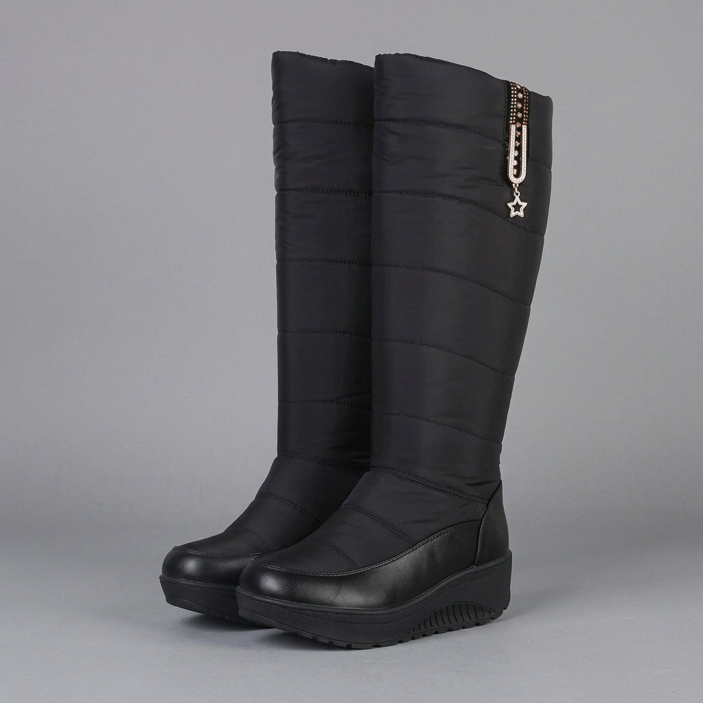Daphne | Women's High-Top Winter Boots with Plush Lining