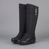 Daphne | Women's High-Top Winter Boots with Plush Lining
