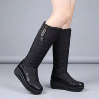 Daphne | Women's High-Top Winter Boots with Plush Lining