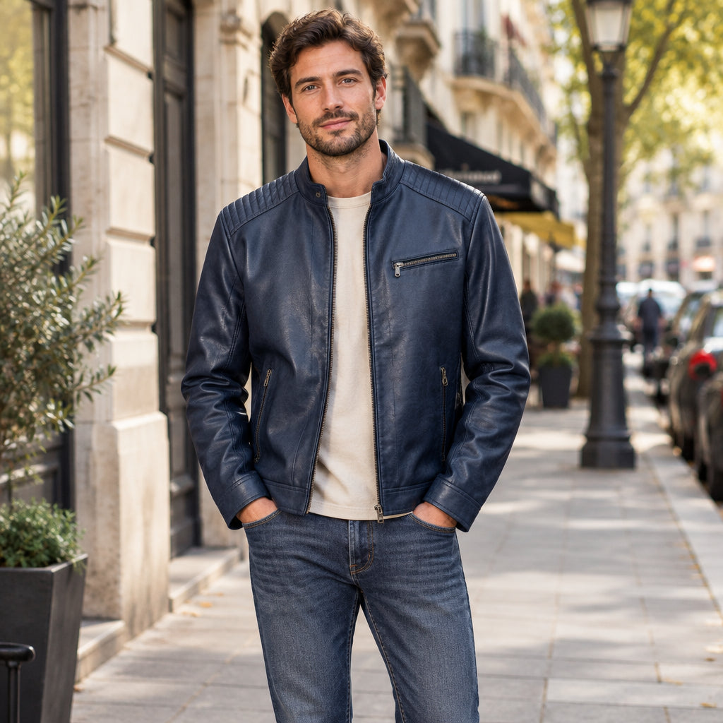 Men’s Quilted Detail Jacket