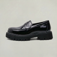 Klobige Loafer mit dicker Sohle
