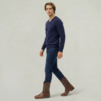 Mid-Calf Western Boots