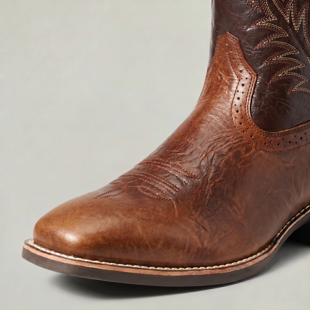Mid-Calf Western Boots