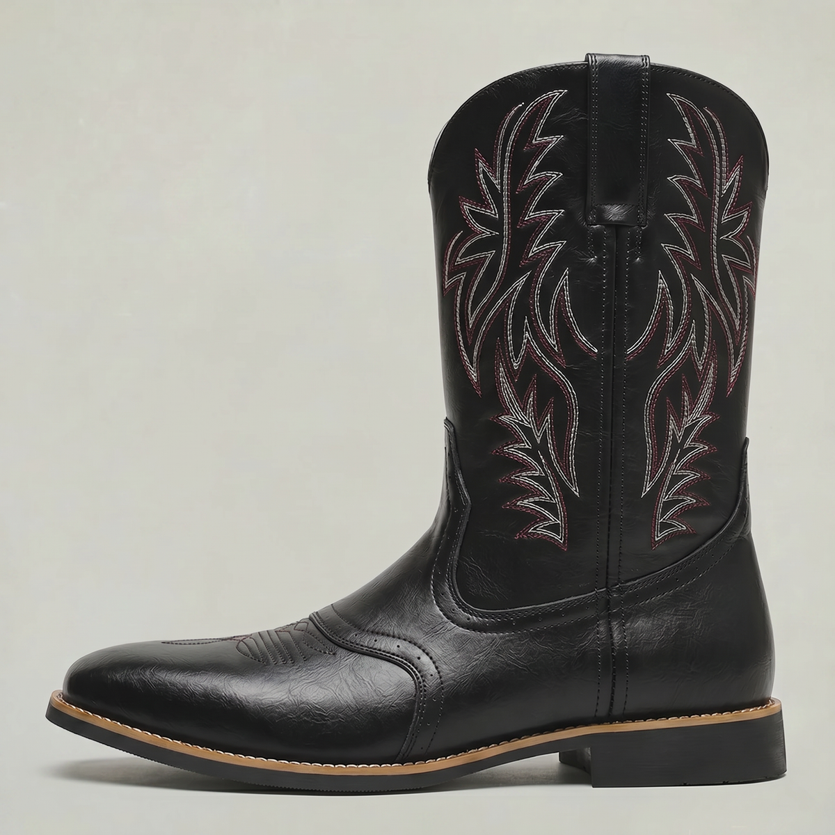 Mid-Calf Western Boots