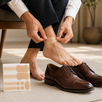 Set mit 70 unsichtbaren Komfortpolstern für Schuhe