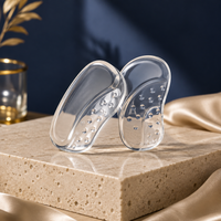 5 Pairs Invisible Silicone Heel Grips – Soft Anti-Slip Gel Cushions for a Perfect Shoe Fit
