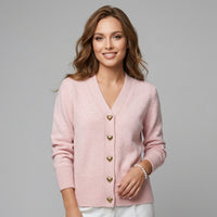 Women's Classic V-Neck Cardigan