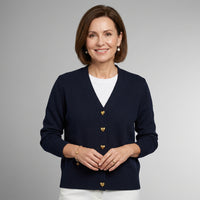Women's Classic V-Neck Cardigan