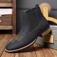 Men's Bulldog Boots in Black