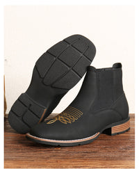 Men's Bulldog Boots in Black