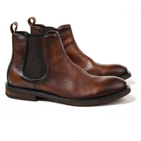 Men's Fire Orange Chelsea Boots
