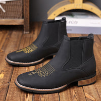 Men's Bulldog Boots in Black
