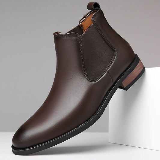 Men's Dark Brown Chelsea Boots