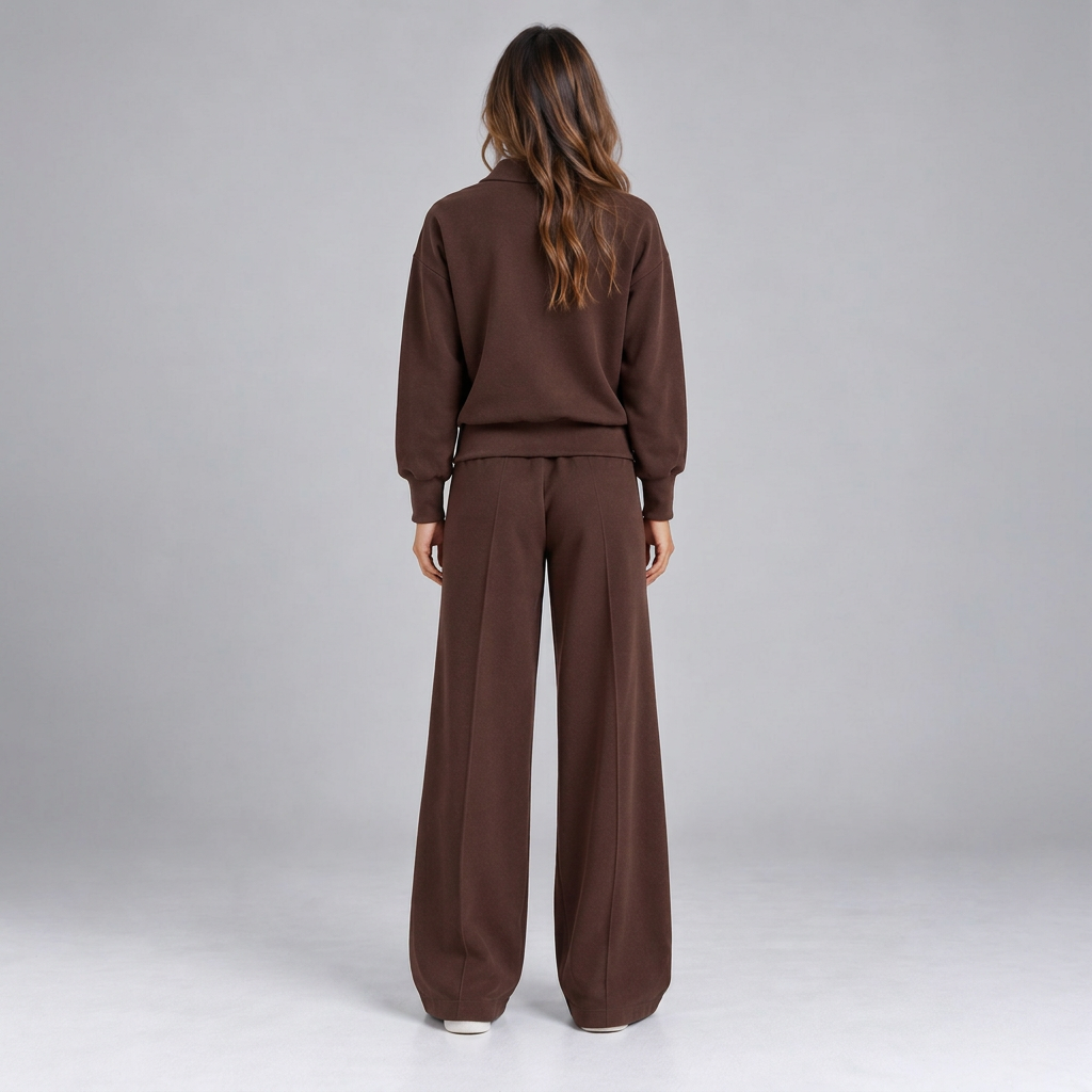 Ensemble d’intérieur à demi-zip