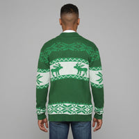 Grayson | Men's Winter Reindeer Knit Cardigan