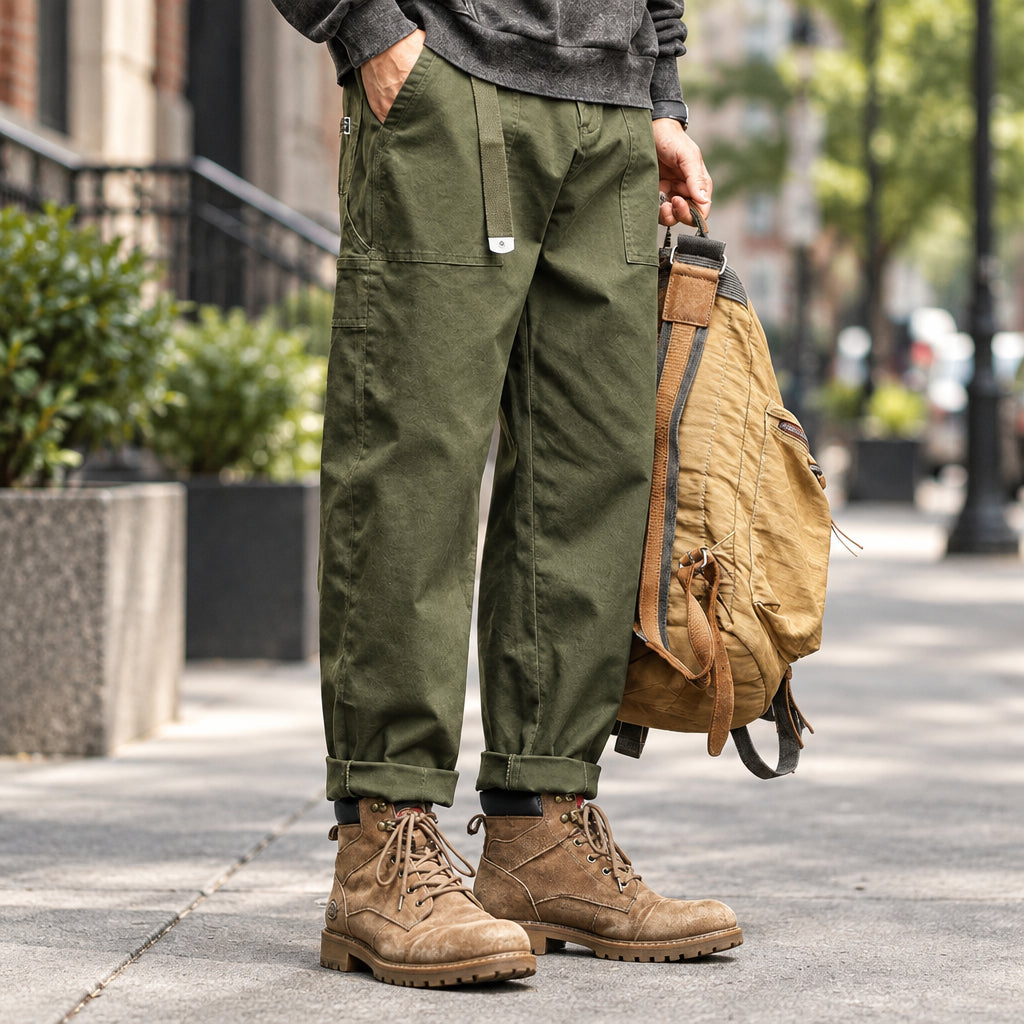Pantalon cargo décontracté pour homme