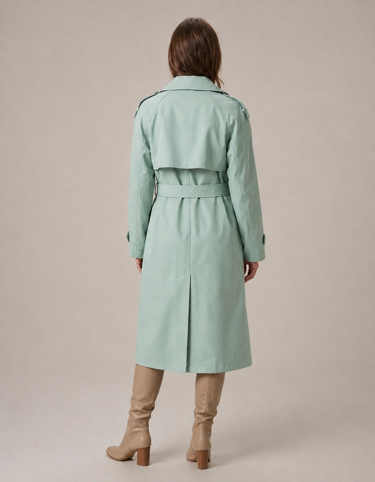 Parka con cintura a vestibilità rilassata