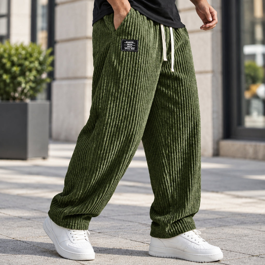 Relaxed Fit Drawstring Trousers
