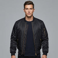 Men's Classic Bomber Jacket