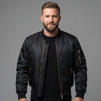 Men's Classic Bomber Jacket
