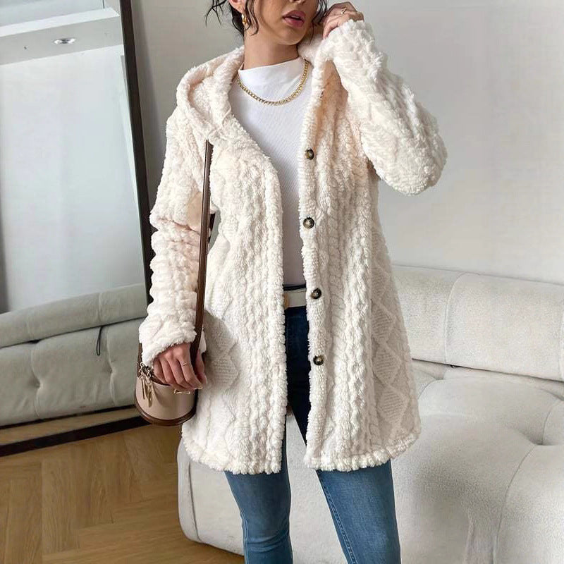 Gilet à capuche pour femme
