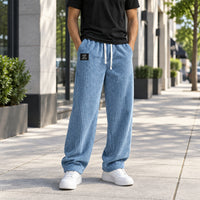 Relaxed Fit Drawstring Trousers