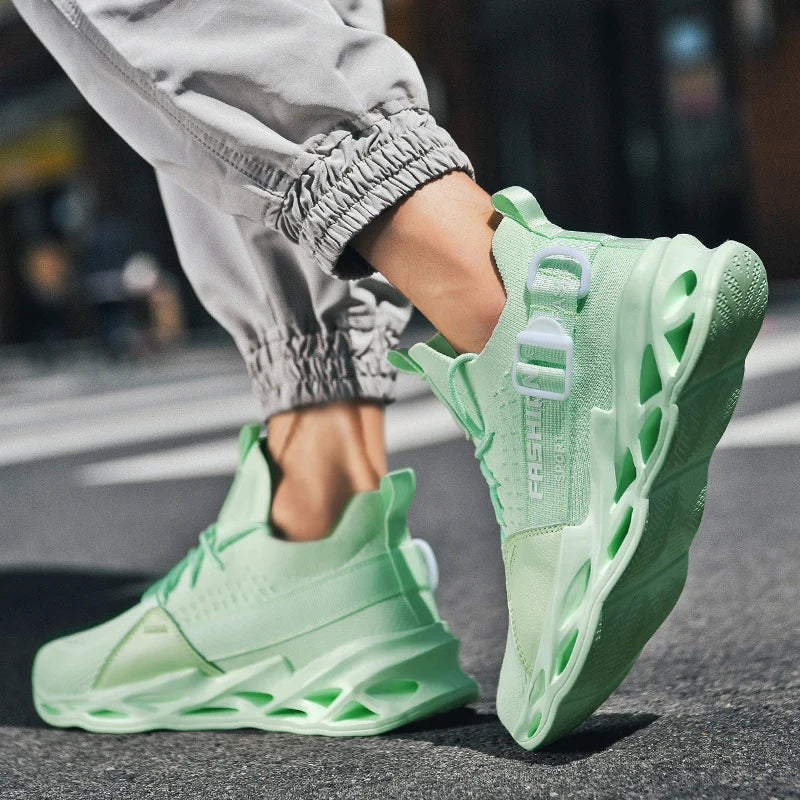 PLUXSTYLE::numise::mens-blade-sole-chunky-sneakers::lifestyle-keep-1